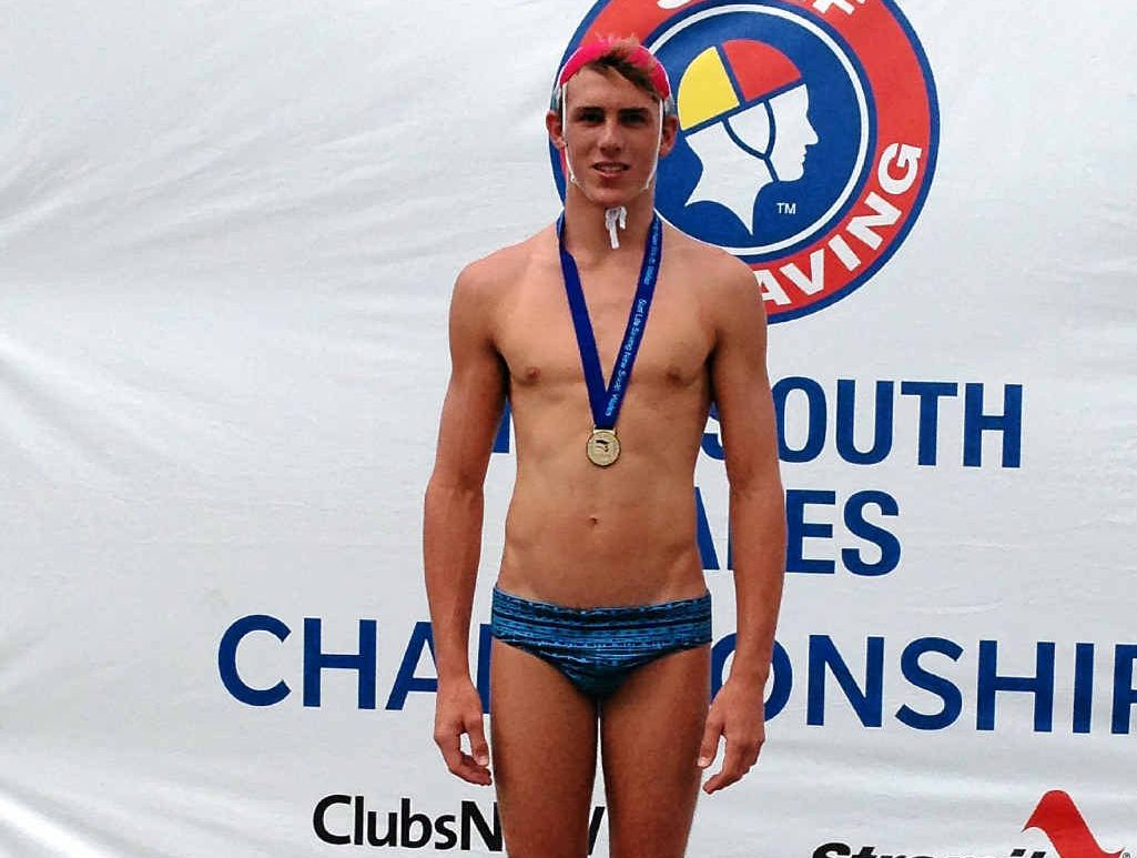 BRONZED AUSSIE: Ryan Beckett collected the final medal for the North Coast branch in Perth. BRONZED AUSSIE: Ryan Beckett collected the final medal for the North Coast branch in Perth.